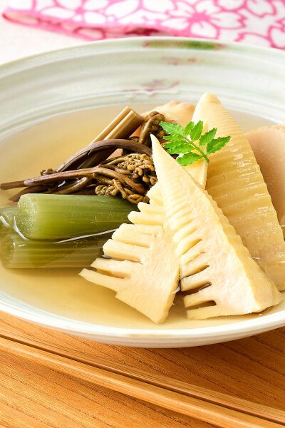 筍と山菜のうまだし煮
