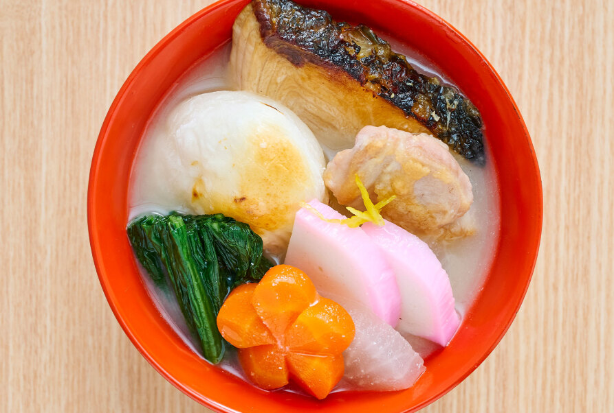 博多雑煮（白味噌仕立て）