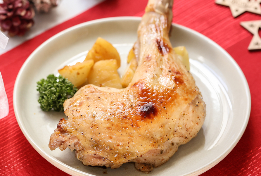 【うまだし×クリスマスレシピ②】漬けて焼くだけ！うまだしチキン