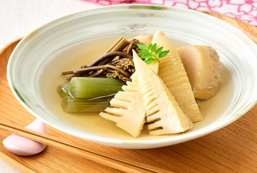 筍と山菜のうまだし煮