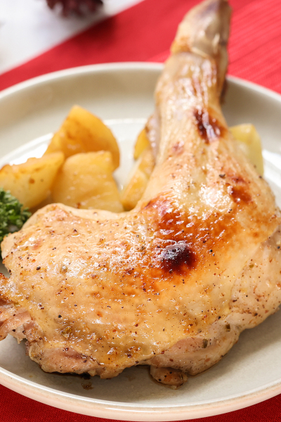 【うまだし×クリスマスレシピ②】漬けて焼くだけ!うまだしチキン