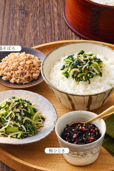 「うまだし」で簡単 ご飯のおとも3品